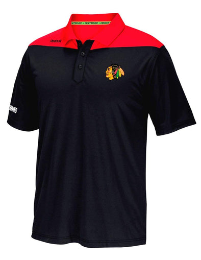 Reebok NHL Men's Chicago Blackhawks 2016 Center Ice Statement Speedwick Polo