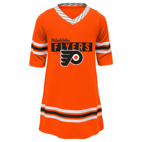 Outerstuff NHL Little Girls (4-6X) Philadelphia Flyers Sassy Skater Tunic