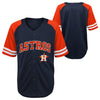 Outerstuff MLB Kids Houston Astros Sox Button Up Baseball Team Home Jersey