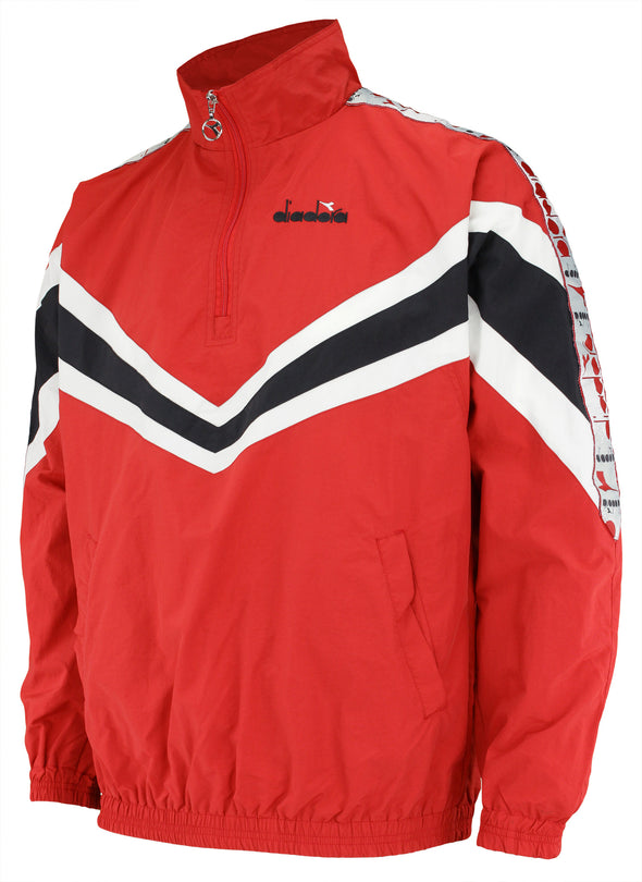 Diadora Men's Half Zip MVB Pullover Jacket, Color Options