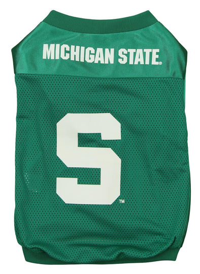 Sporty K-9 NCAA Michigan State Spartans Football Dog Jersey