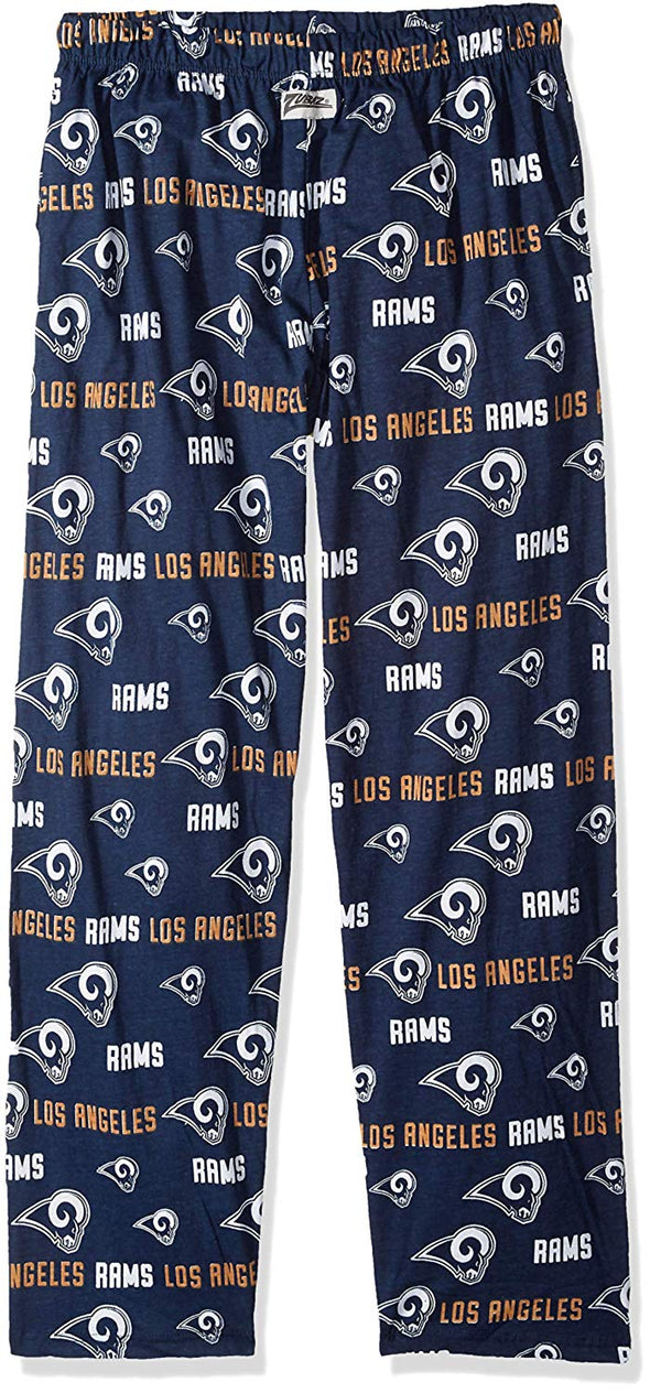 Zubaz NFL Men's Los Angeles Rams Print Logo Comfy Pants, Color Options