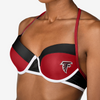 Forever Collectibles NFL Women's Atlanta Falcons Team Logo Swim Suit Bikini Top