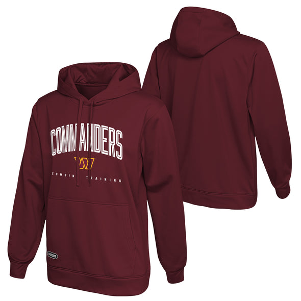 Outerstuff NFL Men's Washington Commanders Up Field Performance Fleece Hoodie