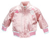 Adidas NCAA Toddlers Indiana Hooisers Satin Cheer Jacket - Pink