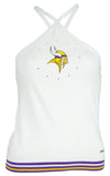 Reebok Minnesota Vikings NFL Juniors Fashion Halter Top, White
