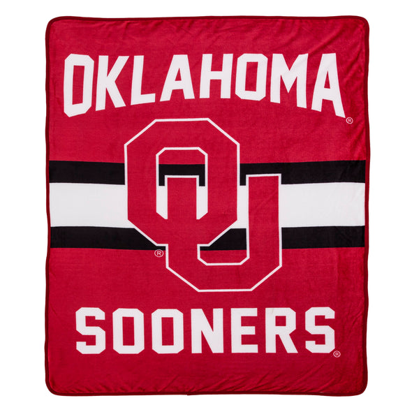 Northwest NCAA Oklahoma Sooners Singular Silk Touch Throw Blanket, 45" x 60"