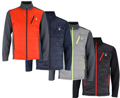 Spyder Men's Hybrid Jacket, Color Options