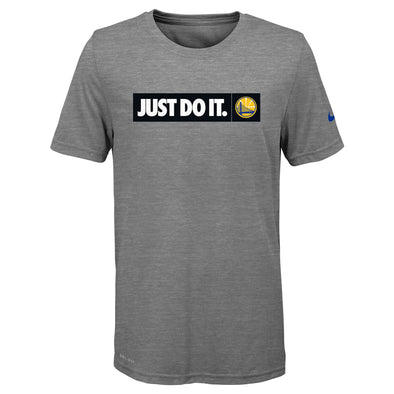 Nike NBA Youth Boys Golden State Warriors Dri-Fit T-Shirt