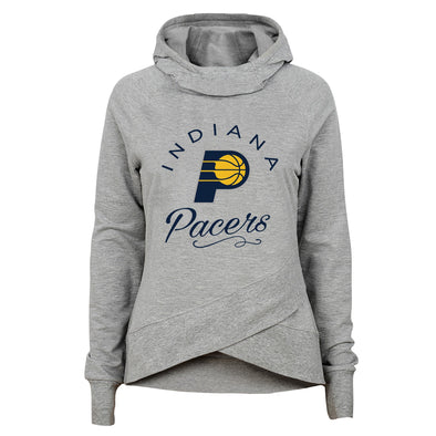 Outerstuff NBA Youth Girls (7-16) Indiana Pacers The Bridge Funnel Neck Hoodie