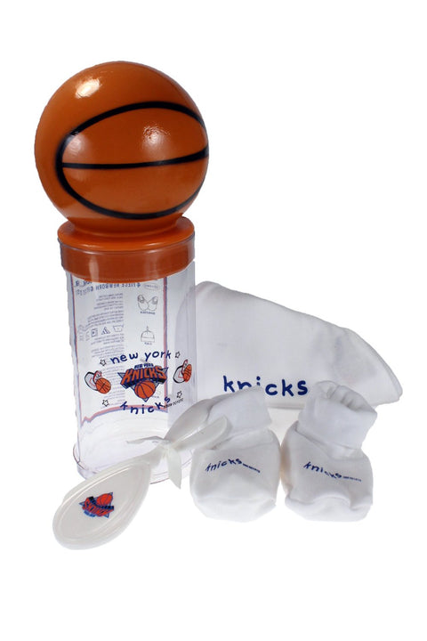 NBA Basketball New York Knicks Newborn Gift Set