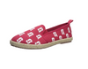 FOCO NCAA Women's Stanford Cardinal Espadrille Canvas Slip On Shoe