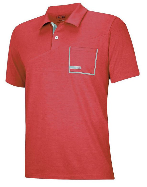 Adidas Golf Men's Climalite Angular Pocket Jersey Polo Shirt - Many Colors
