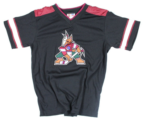 Mighty Mac NHL Youth Phoenix Coyotes Replica Mesh Jersey, Black