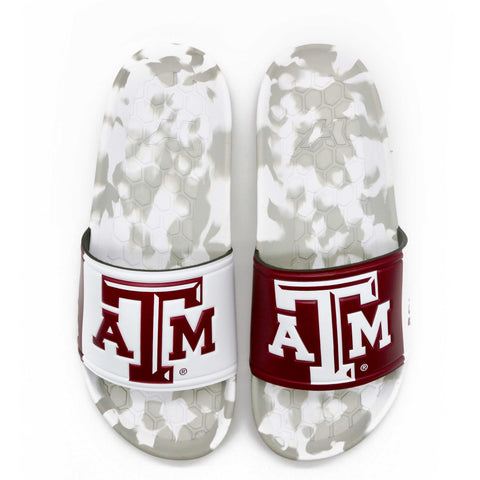 Hype Co College NCAA Unisex Texas A&M Aggies Sandal Slides