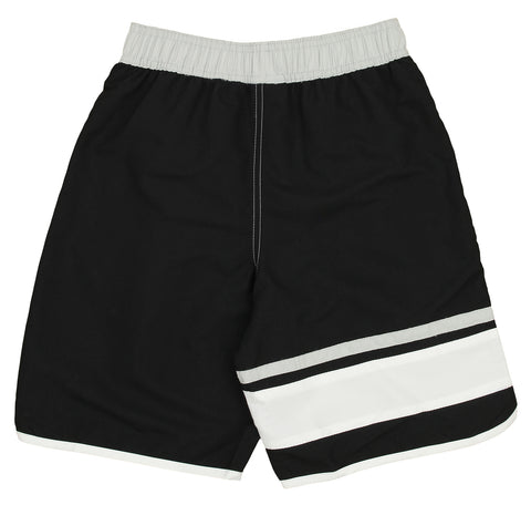 Outerstuff NHL Youth (8-20) San Jose Sharks Swim Shorts, Black