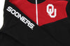 NCAA Youth Oklahoma Sooners Break Point 1/4 Zip Pullover Sweater, Black