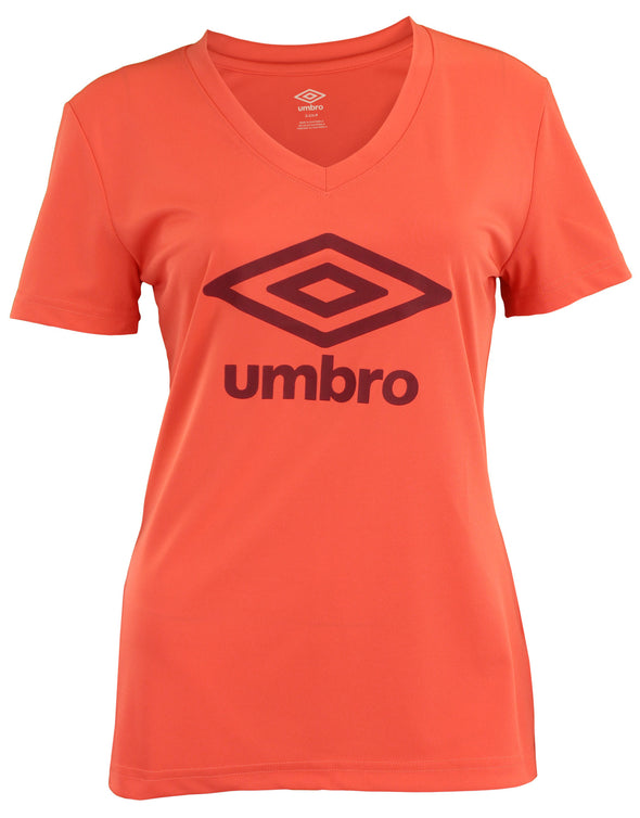 Umbro Women's Logo Short Sleeve Top, Color Options