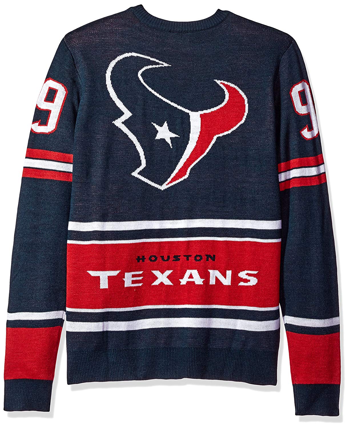 JJ Watt #99 (Houston Texans) NFL Player Ugly Sweater