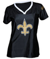 Reebok New Orleans Saints NFL Football Womens REGGIE BUSH # 25 Dazzle Fashion Jersey, Black