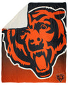 FOCO NFL Chicago Bears Gradient Micro Raschel Throw Blanket, 50 x 60