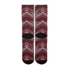 Zubaz By For Bare Feet NFL Adults Unisex Atlanta Falcons Zubified Dress Socks, Large