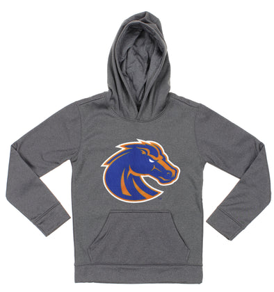 NCAA Youth Boise State Broncos Pullover Grey Hoodie