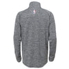 Nike NBA Youth San Antonio Spurs Space Dye Heathered Grey 1/4 Zip Element Pullover