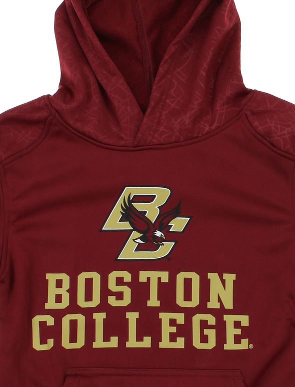 NCAA Youth Boston College Eagles Performance Hoodie, Maroon