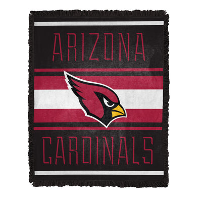 Northwest NFL Arizona Cardinals Nose Tackle Woven Jacquard Throw Blanket