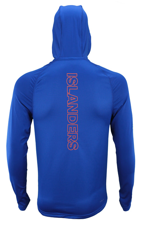 Adidas NHL Men's New York Islanders 2017 Authentic Training Hooded Sweatshirt