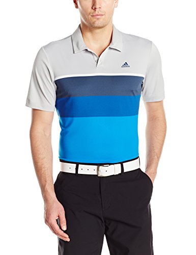 Adidas Golf Men's Climacool Engineered Stripe Polo Shirt, Color Options