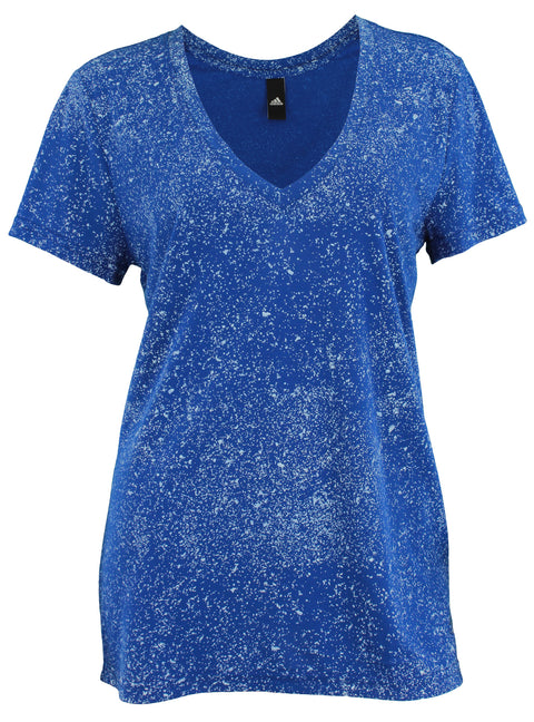 Adidas Women's Flecks Deep V Neck Tee, Color Options