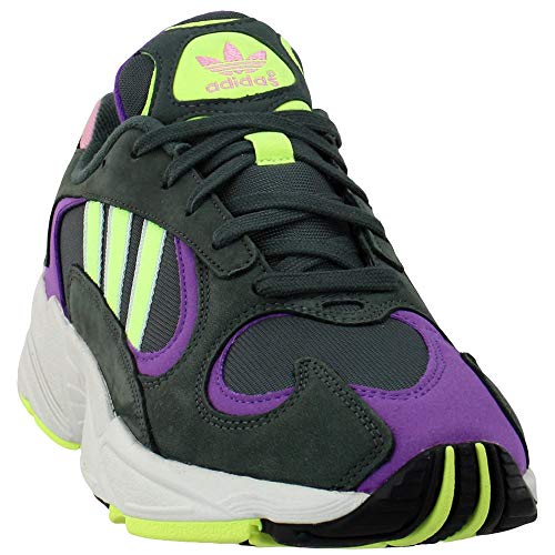 Adidas Men's Yung-1 Casual Sneakers, Legend Ivy/Hi-Res Yellow