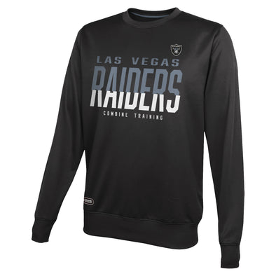 Outerstuff NFL Men's Las Vegas Raiders Pro Style Performance Fleece Sweater