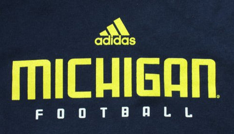 Adidas NCAA Women's University of Michigan Short Sleeve Crew Neck Tee