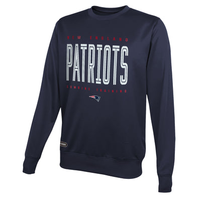 Outerstuff NFL Men's New England Patriots Top Pick Performance Fleece Sweater