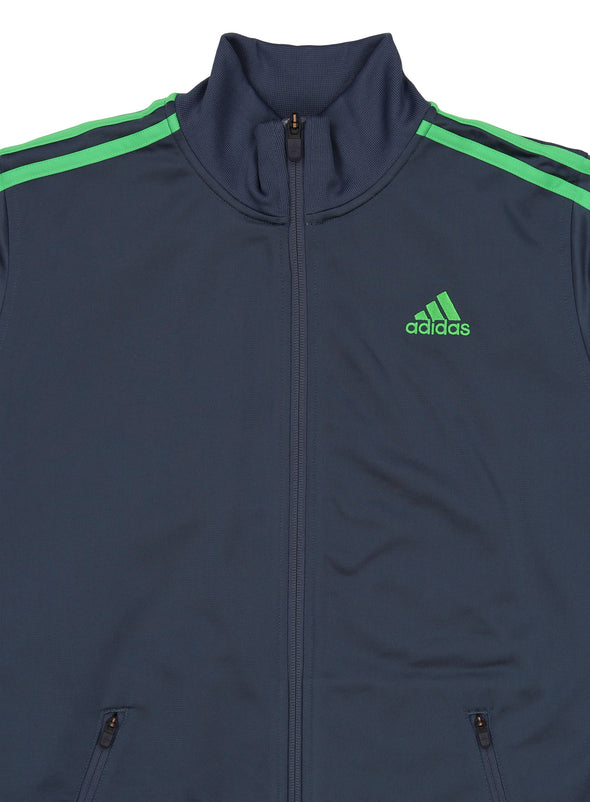 Adidas Youth Boys Performance Full Zip Track Jacket, Grey