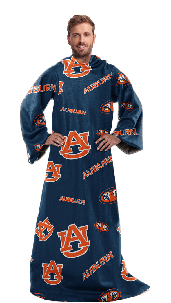 Northwest NCAA Auburn Tigers Toss Silk Touch Comfy Thow with Sleeves