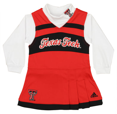 Outerstuff NCAA Toddler Girls Texas Tech Red Raiders Cheer Jumper Dress