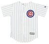 Outerstuff Chicago Cubs Ben Zobrist #18 MLB Youth Cool Base Home Jersey, White