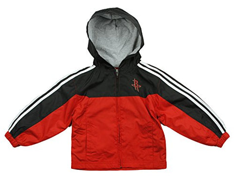 Adidas NBA Toddler Boys Houston Rockets Zip Up Jacket and Pant Set, Red/Black