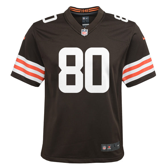 Nike NFL Youth Boys Cleveland Browns Jarvis Landry #80 Game Time Jersey