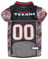 Zubaz X Pets First NFL Houston Texans Jersey For Dogs & Cats