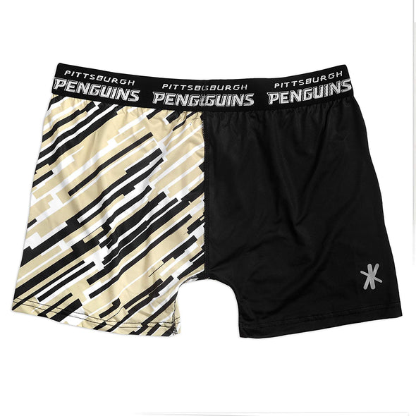 FOCO KLEW NHL Men's Pittsburgh Penguins Wordmark Underwear