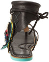 Koolaburra Women's Roquel Indian Gladiator Sandals - Black