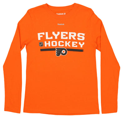 Reebok NHL Youth (4-20) Philadelphia Flyers Performance Basic Tee, Orange