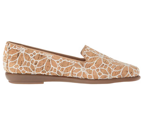 Aerosoles Women's Betunia Loafer, Cork Floral