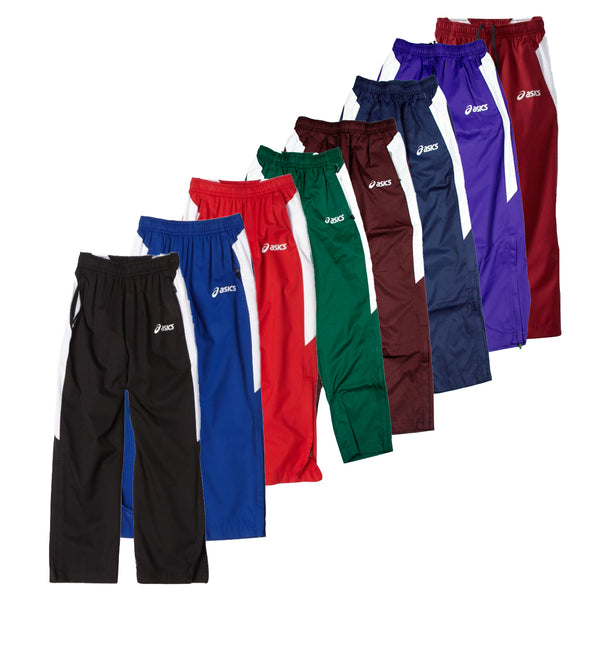 ASICS Junior Caldera Youth Athletic Warm Up Pants, Many Colors