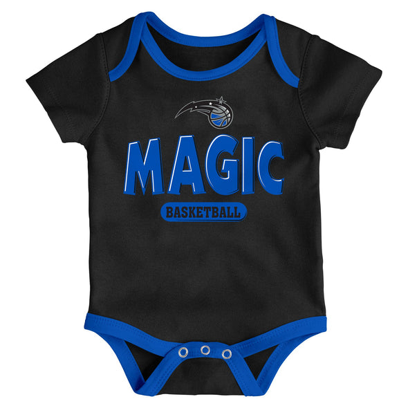 Outerstuff NBA Infant Orlando Magic Little Fan 3-Pack Bodysuit Set